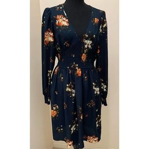 XHilaration V Neck Floral Dress